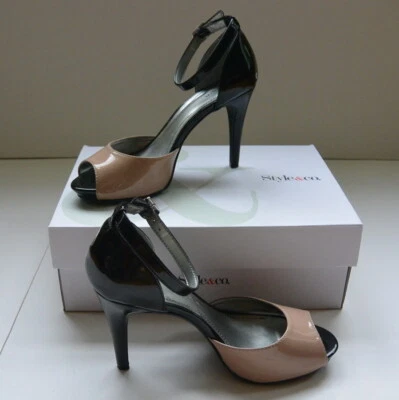 Style & Co Womens Swifty Shoes Pump Ankle Strap Peep Toe Pumps Heels 7.5 - Image 1 of 4