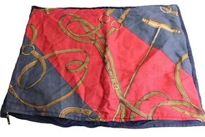 Ralph Lauren Equestrian Theme Pillow Sham/Case Cover Made in Italy with Zipper - Picture 1 of 5