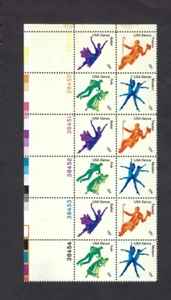 US Scott# 1752a 1978 13c Dance Block of 12 see note for P#'s LL VF MNH - Picture 1 of 2