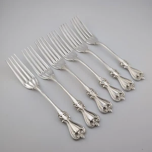 Towle Old Colonial Sterling Silver Luncheon Forks - 7" - Set of 6 - Picture 1 of 3