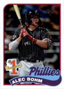2020 Topps Update Prospects P-12 Alec Bohm Philadelphia Phillies Baseball Rookie