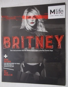 M LIFE MAGAZINE WINTER 2019 BRITNEY SPEARS MGM RESORTS LAS VEGAS RARE NEW UNREAD - Picture 1 of 3