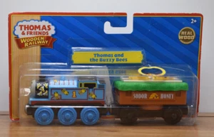 Thomas and the Buzzy Bees Sodor Honey Thomas & Friends Wooden Railway Train New - Picture 1 of 11
