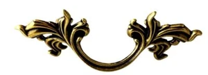 3" French Provincial Pull Antique Brass - Picture 1 of 13