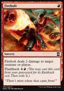 MRM ENGLISH 4x Coup de flamme - Firebolt MTG magic EMA - Imagen 1 de 1