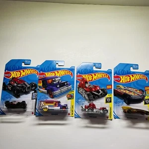 Hot Wheels Road Bandit, HW Formula Solar, Z Jet Z, Speed Driver - Lot of 4 - New - Picture 1 of 6
