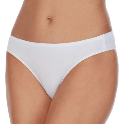 SO Bonded Cotton Thong Panty SO83-005   100 White  Sz.M - Image 1 of 4
