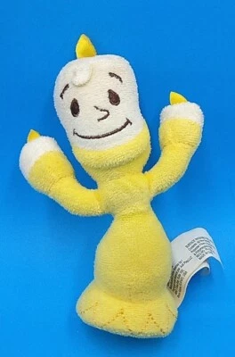 Mini etiqueta de castiçal de pelúcia Disney Princesa A Bela e a Fera Jovem LUMIERE 5" - Imagem 1 de 4