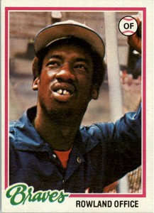 1978 Topps #632 Rowland Office - EX