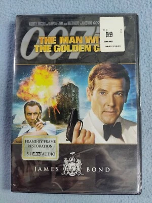 NEW SEALED 007 THE MAN WITH THE GOLDEN GUN JAMES BOND DVD ROGER MOORE - Image 1 of 2