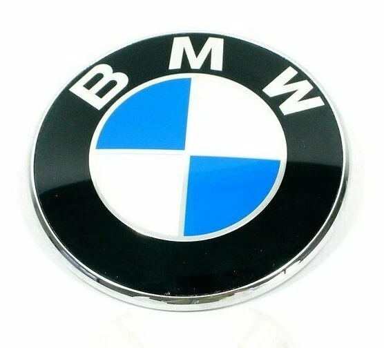 BMW Genuine E46 3-Series Convertible BMW "Roundel" Emblem For Trunk Lid NEW - Image 1 of 1