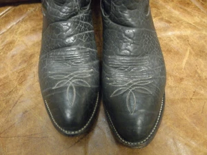 Tony Lamas Cowboystiefel - Bullhide - Herren 11 1/2 D - schwarz - Bild 1 von 5
