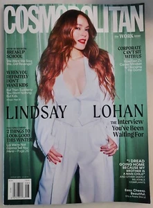 Cosmo - COSMOPOLITAN MAGAZINE 2022 the WORK Issue LINDSAY LOHAN Cover Issue 7 - Picture 1 of 1