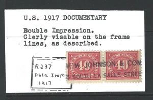 Bigjake: R-237, 40 Cent Dokumentarfilm Paar - Doppelabdruck - Bild 1 von 1