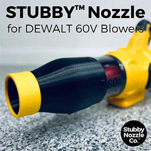 STUBBY™ Car Drying Nozzle DEWALT 60V MAX Leaf Blowers (DCBL772B & DCBL777B) - Picture 1 of 10