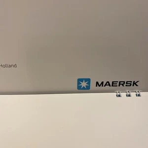 Maersk 2025 Wall Calendar Trucking Shipping Containers Airplanes Logistics - Picture 1 of 6