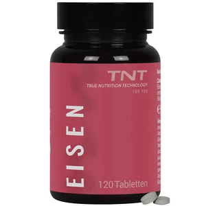 TNT Eisen 18mg. Trägt u.a. zur Verringerung von Müdigkeit und Erschöpfung bei. - Bild 1 von 8