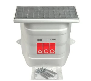 ACO Lüftungsschacht 40x40 ohne Boden Kellerschacht + Maschenrost Lüftung Keller - Bild 1 von 5