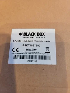 Black Box Spanish Keyboard For KVT419A-R4 SSKT0027502 - Picture 1 of 5