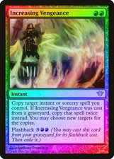 Increasing Vengeance FOIL Dark Ascension HEAVILY PLD Red Rare MTG CARD ABUGames