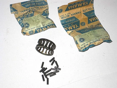 1970-1971 Yamaha TD2 250 Conn Rod Large End Bearing (2) NOS 93310-42433 - Изображение 1 из 3