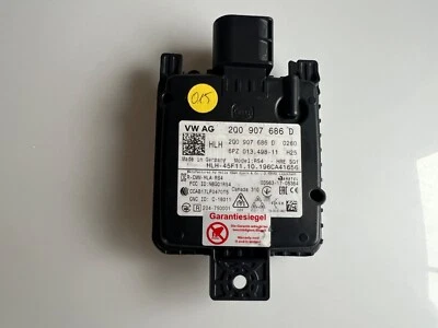 VW Skoda Original ein-auspark Spurwechselassistent Steuergerät rechts 2Q0907686D - Image 1 of 3
