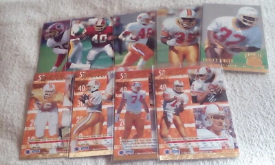 1994 Ultra Football part base set 301-399. Pick the cards that you need. - Image 1 of 3