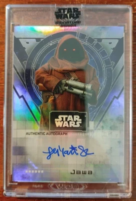 2022 Topps Star Wars Signature Leilani Shiu as Jawa from the Mandalorian - Image 1 of 2
