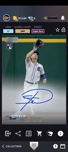 Topps Bunt Stadium Club 23 Steele Walker Signature Super Rare DIGITAL CARD - Picture 1 of 2