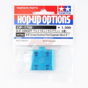 Tamiya 54780 RC M-07/M08 Concept Aluminum Front Suspension Arm Mount (6 Degrees) - Picture 1 of 1