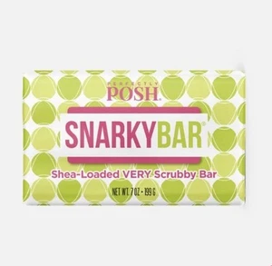 Perfectly Posh SNARKY BAR SHEA-LOADED VERY SCRUBBY BAR, New & Sealed  - Picture 1 of 1