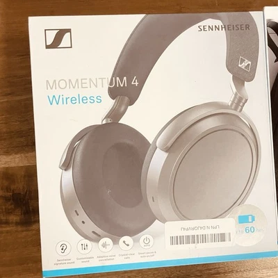 Sennheiser Momentum 4 inalámbrico grafito *necesita reparación* Foto 1 de 4