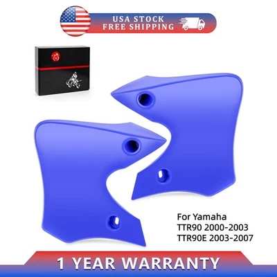 00-07 PARA YAMAHA TTR90 TT-R90 TTR 90 TTR-90E CUBIERTA DE TANQUE IZQUIERDA Y DERECHA CUCHARA DE AIRE Foto 1 de 4