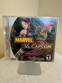 Marvel vs. Capcom 2 by Capcom Dreamcast 2000 NTSC Fighting Manual Multiplayer