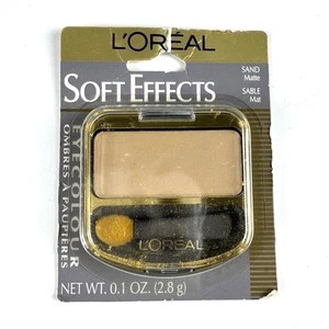 L'oreal Soft Effects Eye Color Shadow - Sand Matte - 0.08 oz Rare HTF Shade - Picture 1 of 6