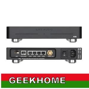 Conmutador HiFi LHY AUDIO AS6 1000Mbps 6 puertos LPS y OCXO Ethernet 230V - Imagen 1 de 2