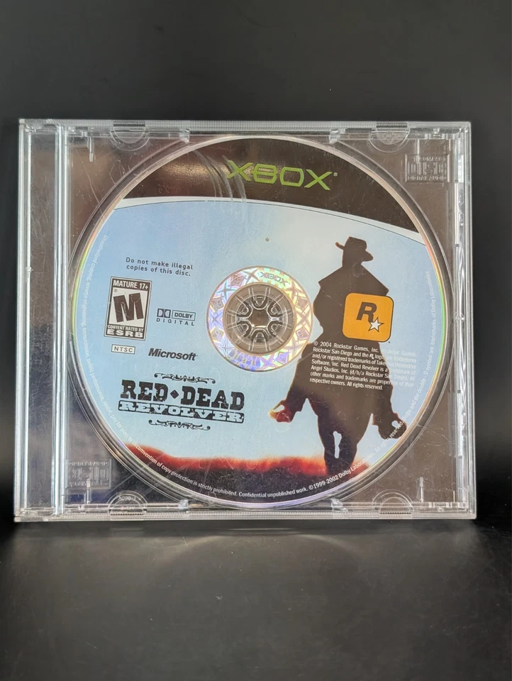 Red Dead Revolver - Xbox - Authentic - Loose Disc - Image 1 of 1