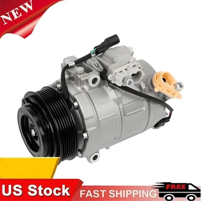 AC Compressor For 2013-2018 Ford Explorer Lincoln MKS MKT MKZ 3.5L 3.7L NEW - Image 1 of 4