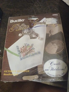 Bucilla gemischtes Lot gestempelt kariertes Band 3 Sets - Bild 1 von 8