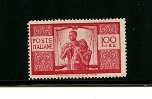 Italy #477 (I458) Comp 1946 United Family & Scales, MNH, FVF, CV$400.00 - Picture 1 of 2