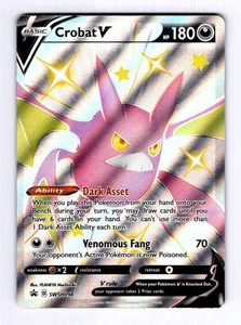 Crobat V - SWSH098 Sword & Shield Promo Cards #SWSH98 Promo Holo NM Pokemon - Picture 1 of 2