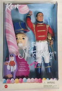 Barbie Ken als Prinz Eric im Nussknacker Puppe Mattel 2001 Neu in OVP beschädigt SIEHE - Bild 1 von 6
