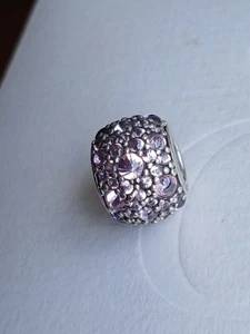 Original Pandora Element, Zirkonia rosa, Tautropfen-Optik, retired - Bild 1 von 5