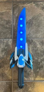 MAX STEEL Interactive Steel w/ Turbo Sword LIGHTS & SOUNDS COSPLAY - Picture 1 of 2
