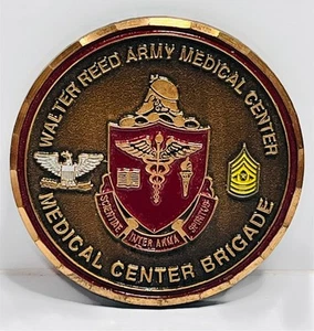Challenge Coin Soldiers First One Team 0617 Walter Reed Army Medical Center Vtg - Picture 1 of 6