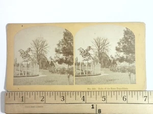 Nr. 640 Reliquie der Kane Expedition Stereoview Foto um 1870 - Bild 1 von 2