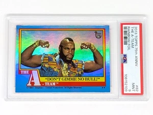 2013 Topps 75th Anniversary Rainbow Foil Rifrattore #82 The A-Team PSA 9 - Foto 1 di 2