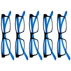 Neck Specs 5 Packs Long Arm Reading Glasses Mens Womens UV Reader +1.25 +1.75 - Picture 1 of 11