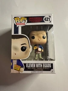 Stranger Things Eleven con Eggos # 421 Figura Vinilo Funko Pop! - Imagen 1 de 6