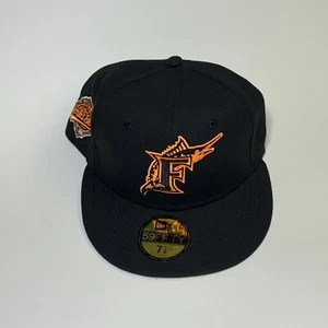 New Era Florida Marlins 1997 World Series 59FIFTY Fitted Hat Summer Pop 7 1/8 - Picture 1 of 6